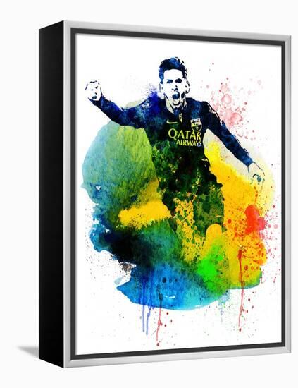 Lionel Messi I-Jack Hunter-Framed Stretched Canvas