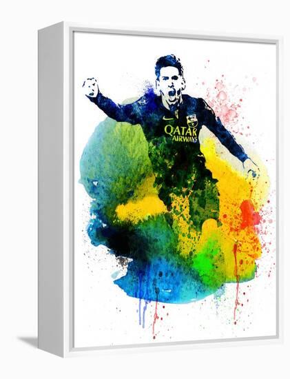 Lionel Messi I-Jack Hunter-Framed Stretched Canvas