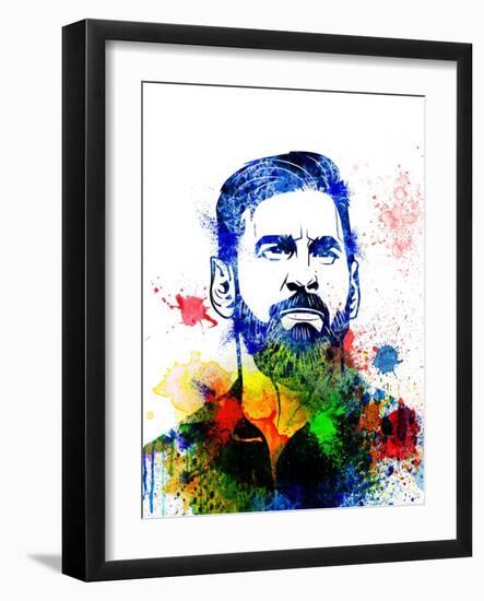 Lionel Messi-Jack Hunter-Framed Art Print