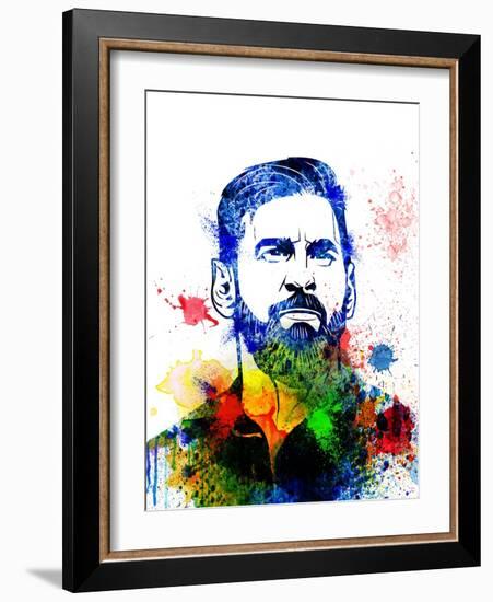 Lionel Messi-Jack Hunter-Framed Art Print