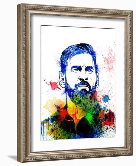 Lionel Messi-Jack Hunter-Framed Art Print