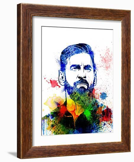 Lionel Messi-Jack Hunter-Framed Art Print