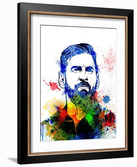 Lionel Messi-Jack Hunter-Framed Art Print