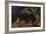 Lioness and Lion in a Cave-George Stubbs-Framed Giclee Print