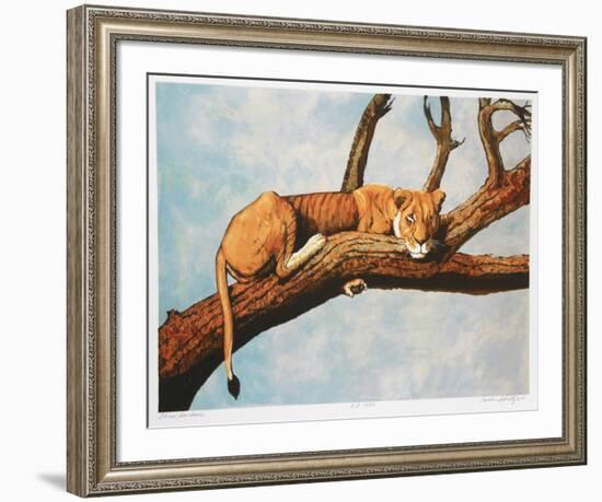 Lioness Sambaru-Caroline Schultz-Framed Collectable Print