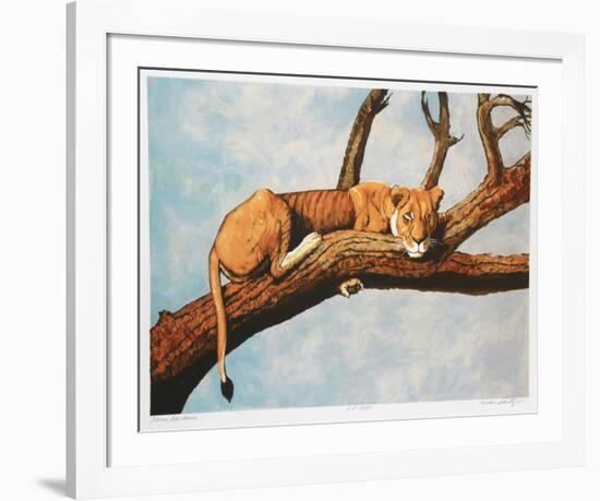 Lioness Sambaru-Caroline Schultz-Framed Collectable Print