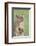 Lioness with its Female Cub, Standing Together, Side by Side-James Heupel-Framed Photographic Print