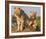 Lionesses on the Look Out Full Bleed-Martin Fowkes-Framed Giclee Print