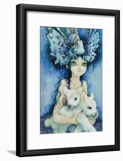 Lions and Lambs-Camilla D'Errico-Framed Art Print