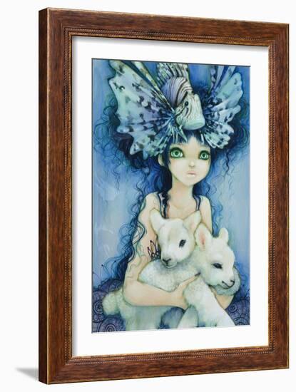 Lions and Lambs-Camilla D'Errico-Framed Art Print