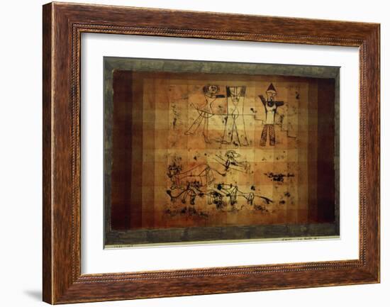 Lions Beware-Paul Klee-Framed Giclee Print