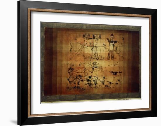 Lions Beware-Paul Klee-Framed Giclee Print