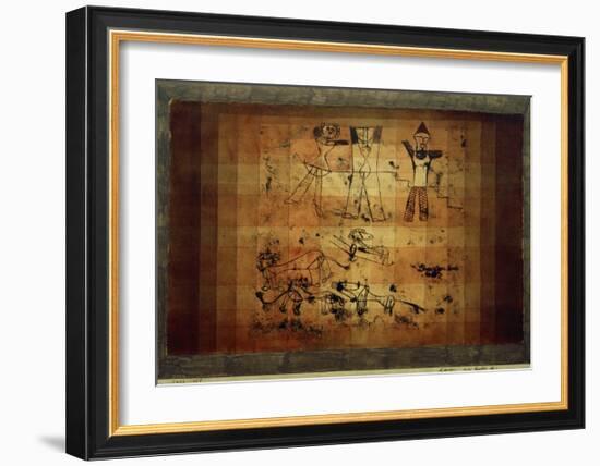 Lions Beware-Paul Klee-Framed Giclee Print