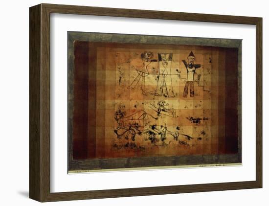 Lions Beware-Paul Klee-Framed Giclee Print