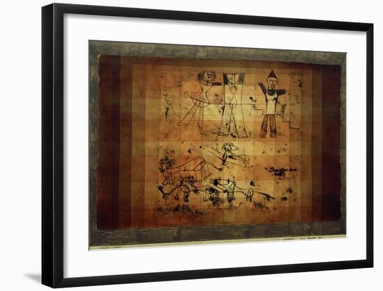 Lions Beware-Paul Klee-Framed Giclee Print