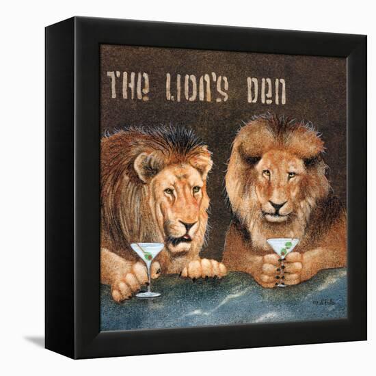 Lions Den-Will Bullas-Framed Premier Image Canvas