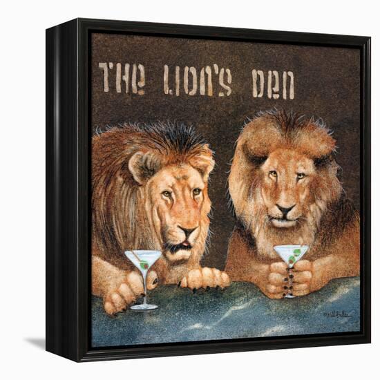 Lions Den-Will Bullas-Framed Premier Image Canvas