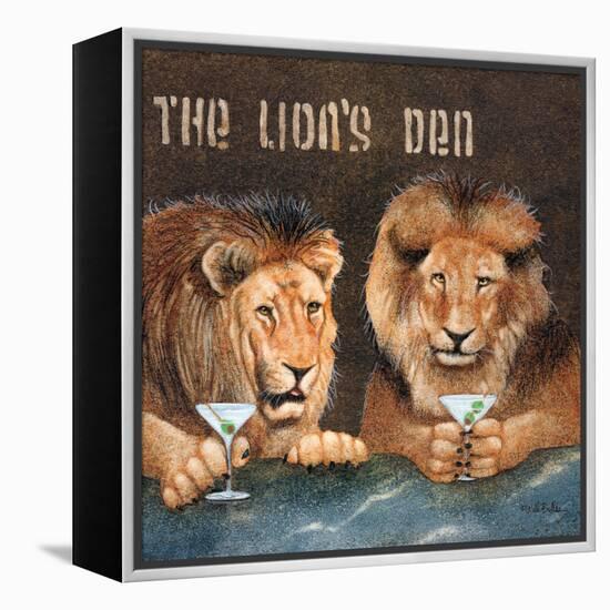 Lions Den-Will Bullas-Framed Premier Image Canvas