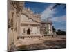 Lions sculpture at edge of Ananda Phaya temple, Bagan, Mandalay Region, Myanmar-null-Mounted Photographic Print