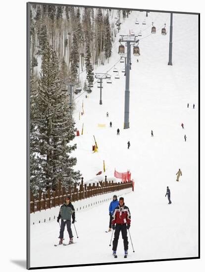 Lionshead Village Ski Run, Vail Ski Resort, Rocky Mountains, Colorado, USA-Richard Cummins-Mounted Photographic Print