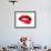 Lip Bite-Enrico Varrasso-Framed Art Print displayed on a wall