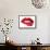 Lip Bite-Enrico Varrasso-Framed Stretched Canvas displayed on a wall