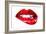 Lip Bite-Enrico Varrasso-Framed Art Print