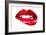 Lip Bite-Enrico Varrasso-Framed Art Print