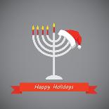 Happy Holidays, Merry Christmas and Happy Hanukkah-LipMic-Mounted Art Print