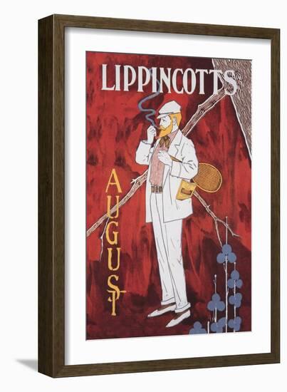 Lippincott's August-null-Framed Art Print