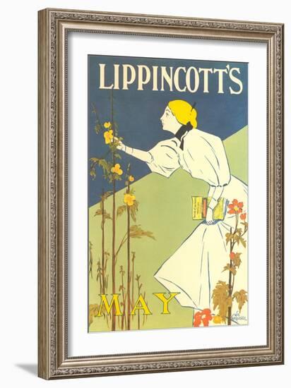 Lippincott's, May-null-Framed Art Print