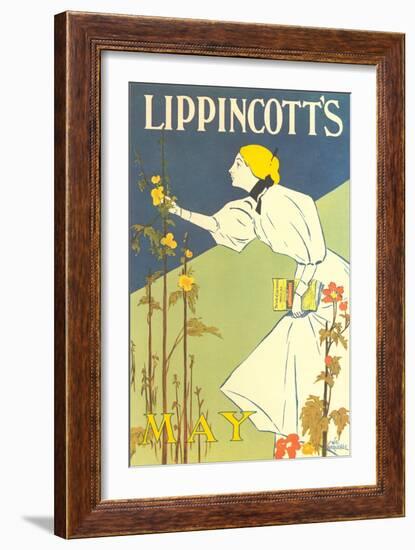 Lippincott's, May-null-Framed Art Print