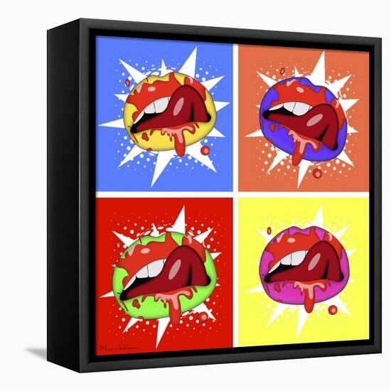 Lips 3-Mark Ashkenazi-Framed Premier Image Canvas