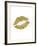 Lips Gold-Brett Wilson-Framed Art Print