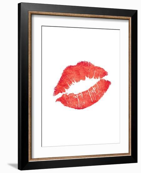 Lips Red-Brett Wilson-Framed Art Print