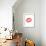 Lips Red-Brett Wilson-Framed Art Print displayed on a wall