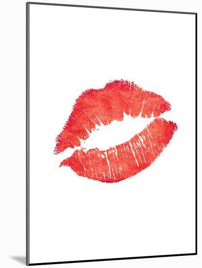 Lips Red-Brett Wilson-Mounted Art Print