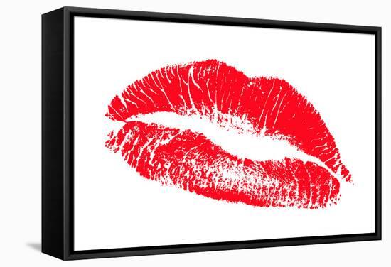 Lips-Victor De Schwanberg-Framed Premier Image Canvas