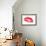 Lips-Victor De Schwanberg-Framed Photographic Print displayed on a wall