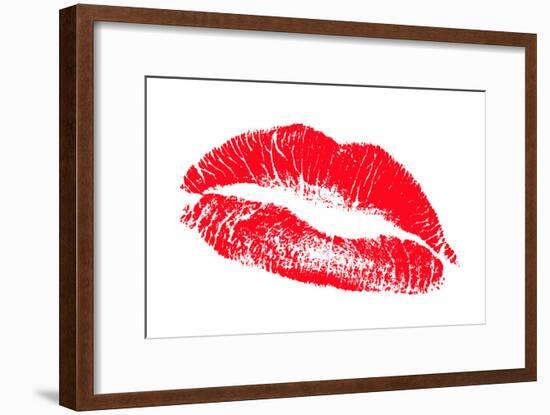 Lips-Victor De Schwanberg-Framed Photographic Print