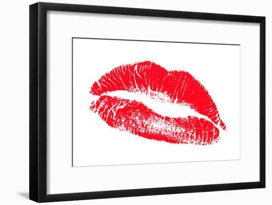 Lips-Victor De Schwanberg-Framed Photographic Print