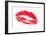 Lips-Victor De Schwanberg-Framed Photographic Print