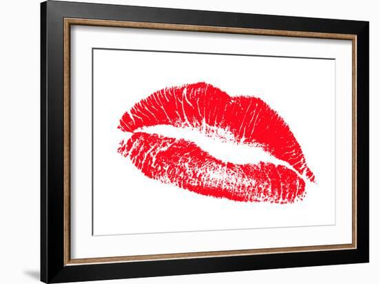 Lips-Victor De Schwanberg-Framed Photographic Print