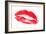 Lips-Victor De Schwanberg-Framed Photographic Print