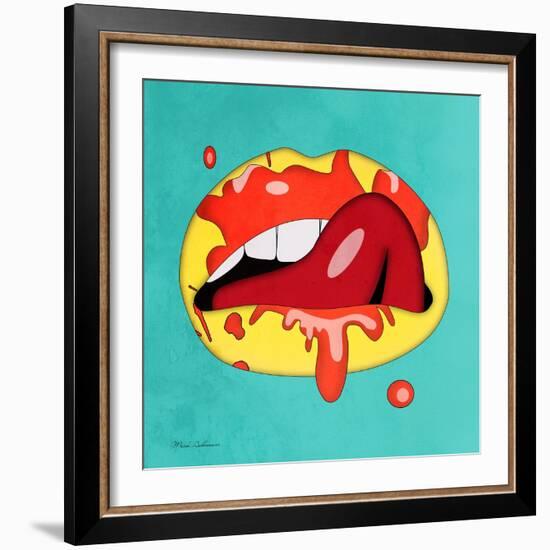 Lips-Mark Ashkenazi-Framed Premium Giclee Print