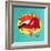 Lips-Mark Ashkenazi-Framed Giclee Print