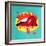 Lips-Mark Ashkenazi-Framed Giclee Print