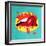 Lips-Mark Ashkenazi-Framed Giclee Print