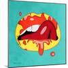 Lips-Mark Ashkenazi-Mounted Giclee Print