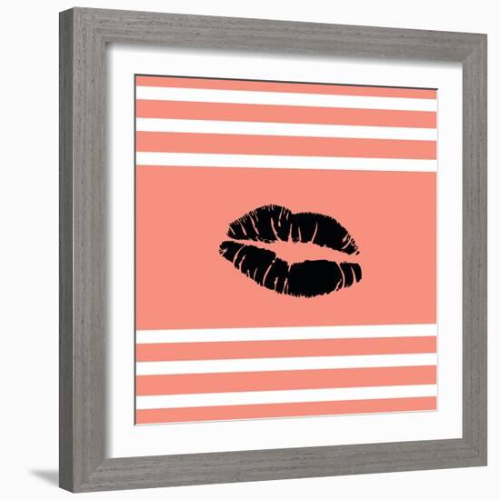 Lips-Sd Graphics Studio-Framed Art Print
